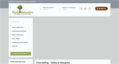 Desktop Screenshot of familyrestorationcounseling.com